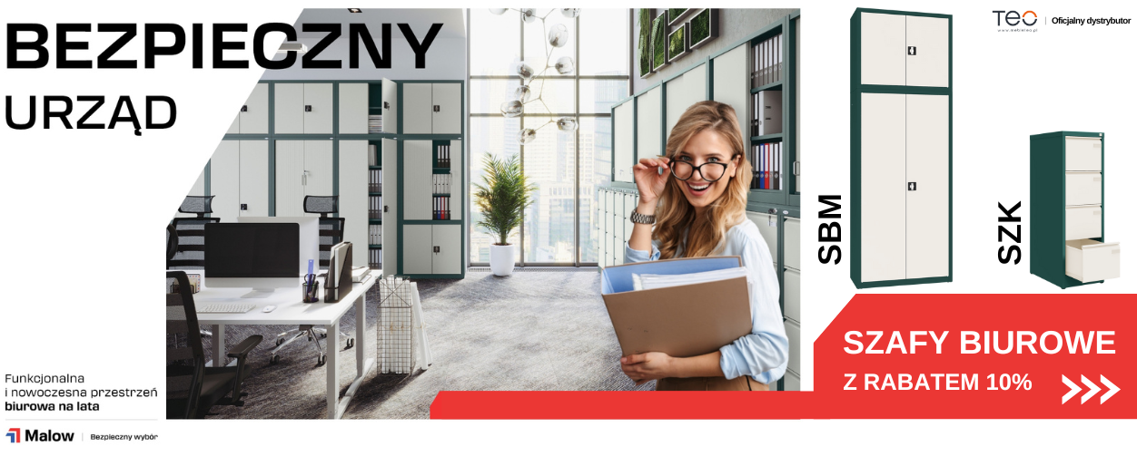 Meble metalowe na dokumenty urzędowe